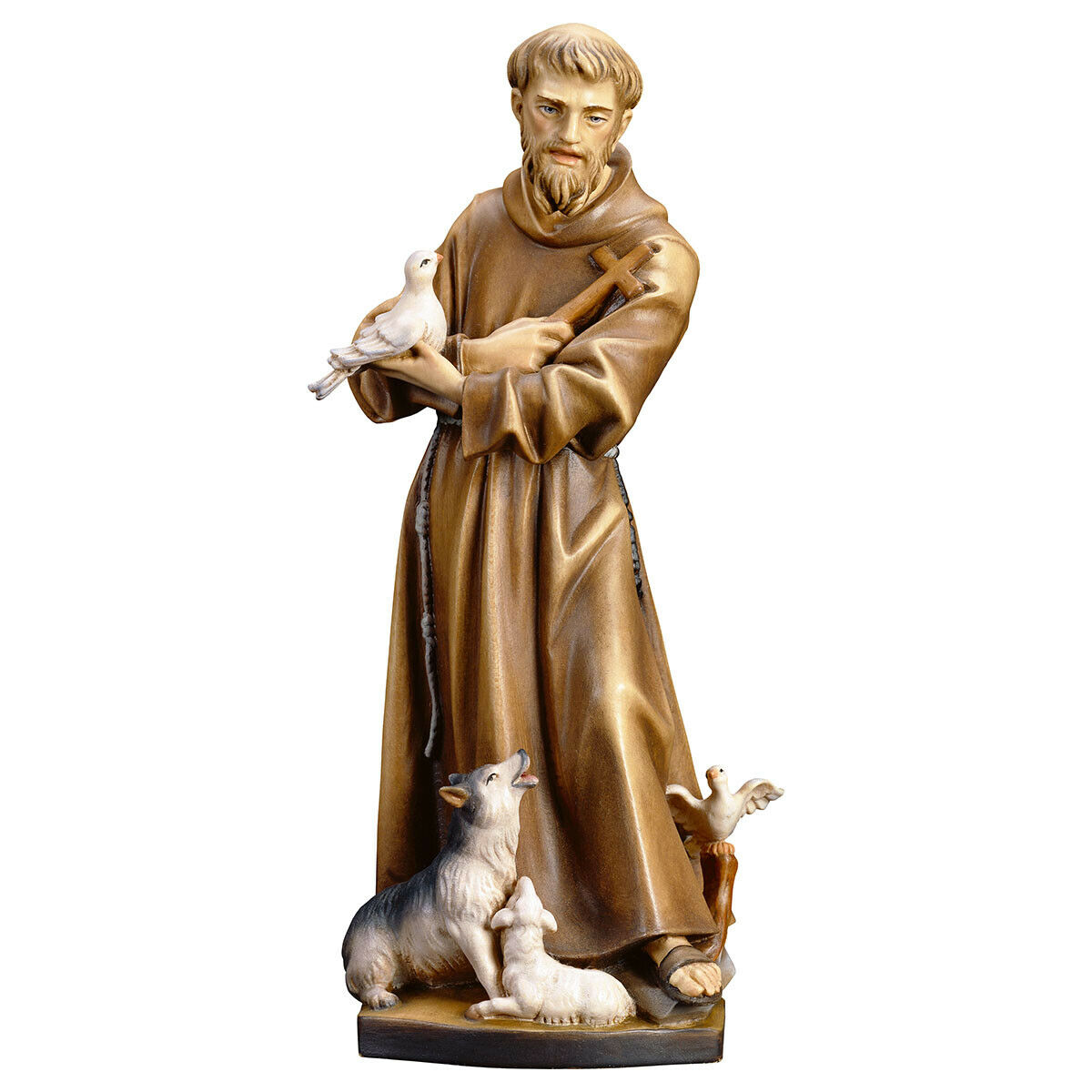 Statua San Francesco Assisi con Animali - St. Francis of Assisi with Animals